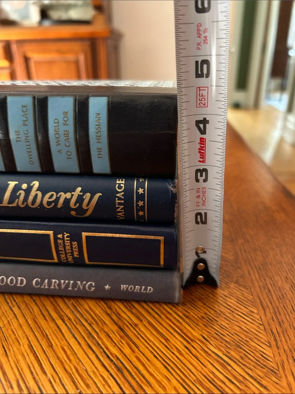 Classic Navy Decorative Book Stack - Home Accents
